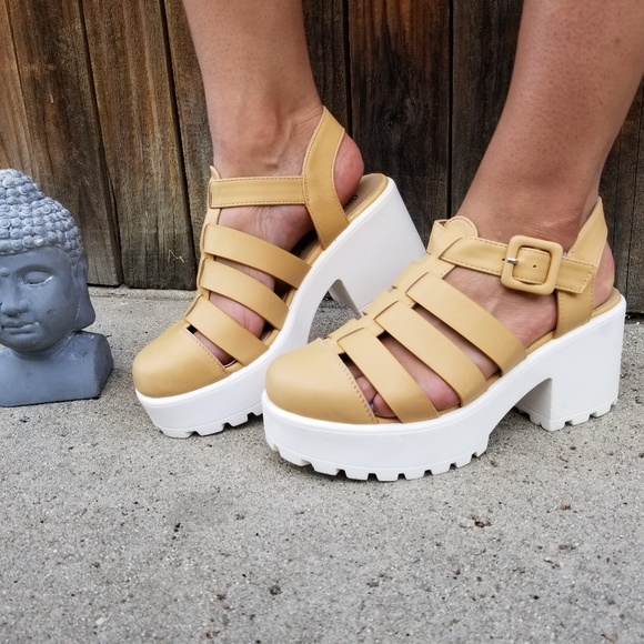 Chunky 90s Grunge Summer Shoes - Picture 2 of 5